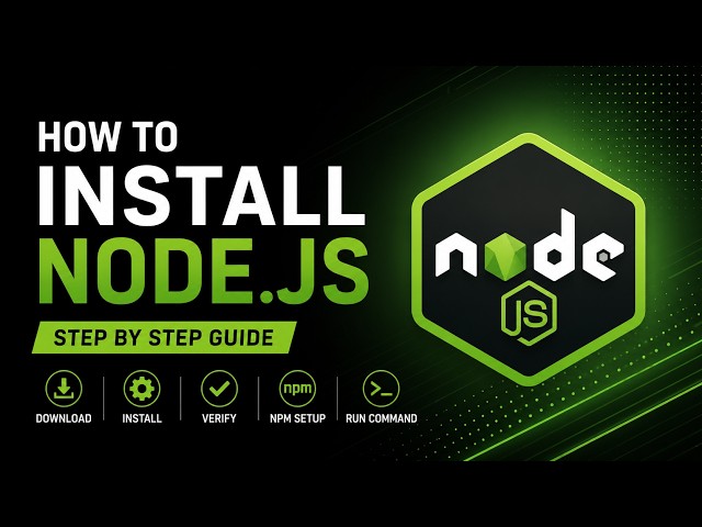 How to install Node js in your computer