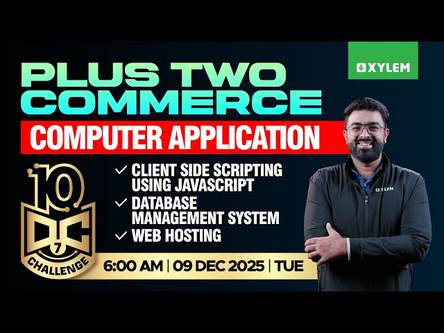Plus Two Commerce - Computer Application | Web Hosting | 10 Dc - Day 7 | Xylem Plus Two Commerce