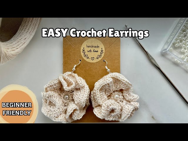 EASY & FAST Crochet Earrings