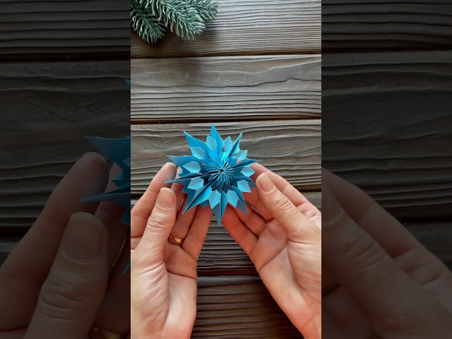 Wow! 3D Snowflake Paper Christmas Decorations DIY Tutorials