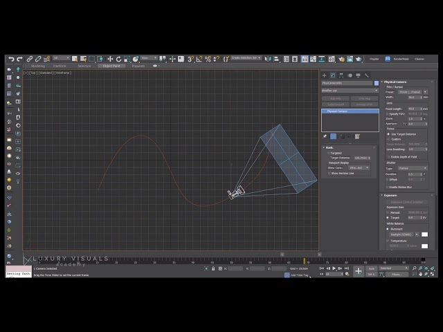 Introduction To 3ds Max - Animating a Camera in 3ds Max