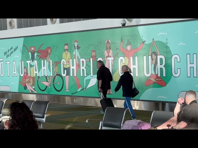 Christchurch Airport CHC - International Departures (Where to go) #christchurch #ChristchurchAirport