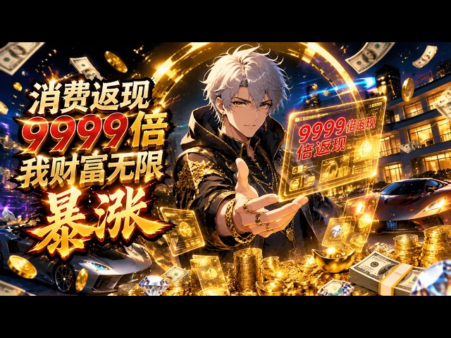 💥【爽漫】【Eng Sub】《消費返現9999倍，我財富無限暴漲》被嘲笑三年的廢物贅君，意外綁定9999倍返現系統，每花一筆錢都瘋狂暴富，從此一路逆襲登頂財富巔峰！ #都市 #逆袭 #動畫 #系统