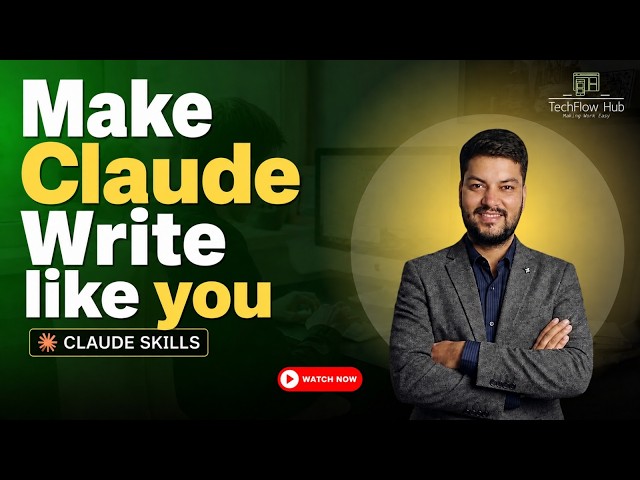 Make Claude Write Like YOU — Build Your Own Humanizer Skill