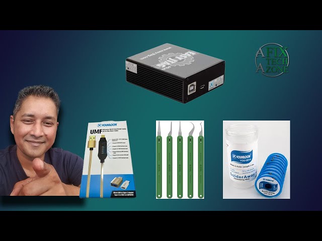 Repair Tools Unboxing 🔧 | Easy JTAG Box, EDL Cable, Soldering Wick & More