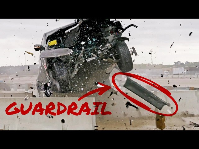 The REAL reason guardrails can't stop EVs in a crash