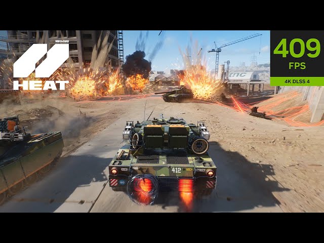 World of Tanks: HEAT | 4K NVIDIA DLSS 4 Trailer