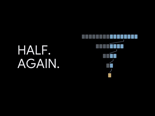 How Binary Search Finds One in a Million