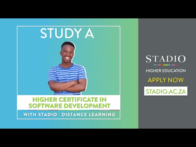 Start your software development qualification