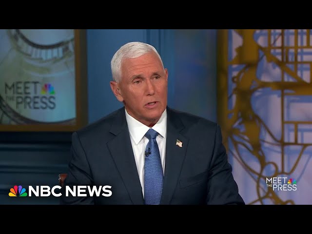 Mike Pence says 2nd Trump term ‘departed’ from ‘conservative agenda’: Full interview