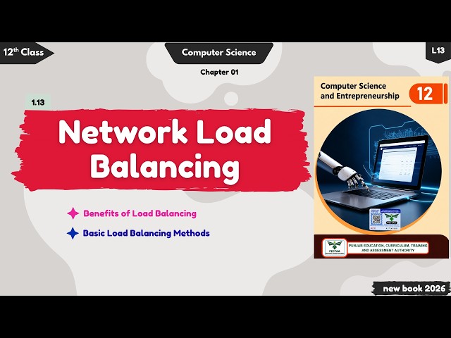 Network Load Balancing | Class 12 Computer | new book