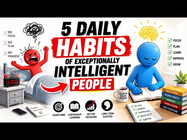 5 Daily Habits of Exceptionally Intelligent People