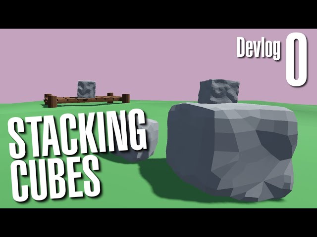 From Farming Sim Mods to My Own Game – Stacking Cubes | Devlog 0