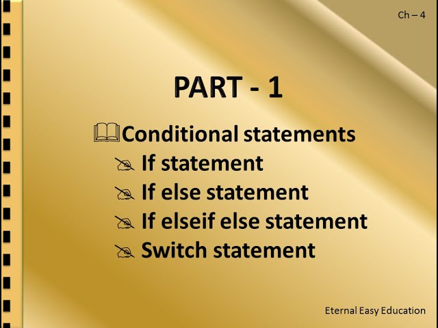 TN 12th computer application chapter - 6  PHP Conditional statements