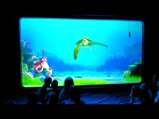 4k ALL NEW! Turtle Talk with Crush (Full Show) at Disney California Adventure. Funny - Entertaining