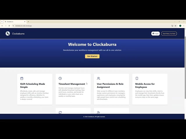 Clockaburra Demo