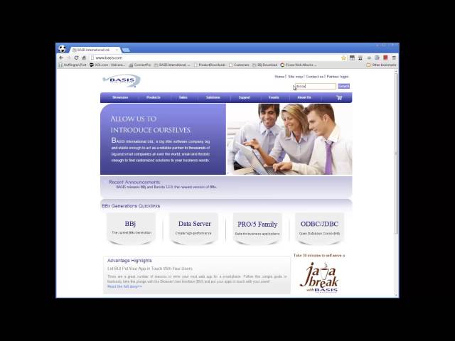 Java Break, Customer Success with BBx , ASCI Delivers a RADical Facelift