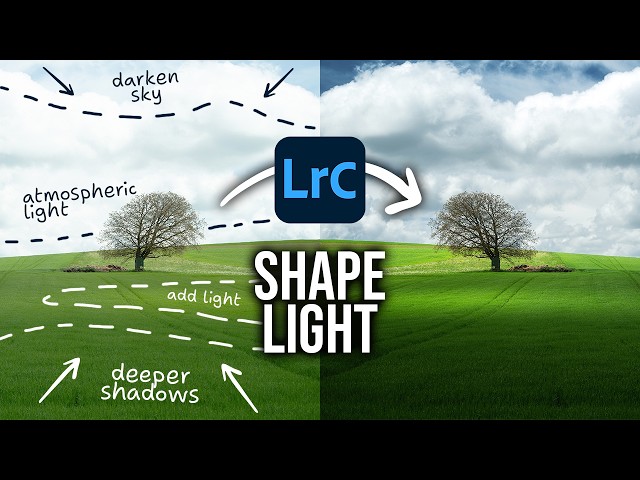 Shape LIGHT & SHADOW like a PRO with these MASKING TECHNIQUES (Lightroom)