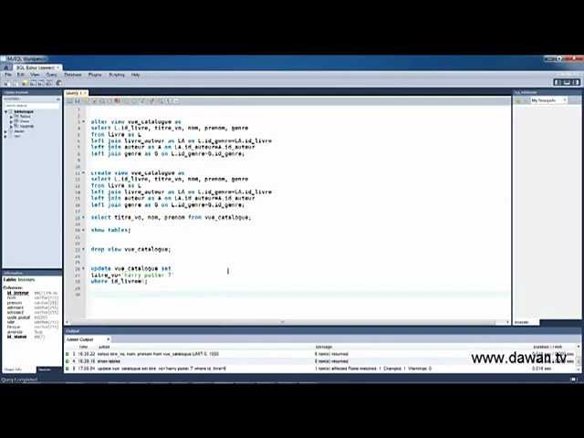 SQL : Les vues