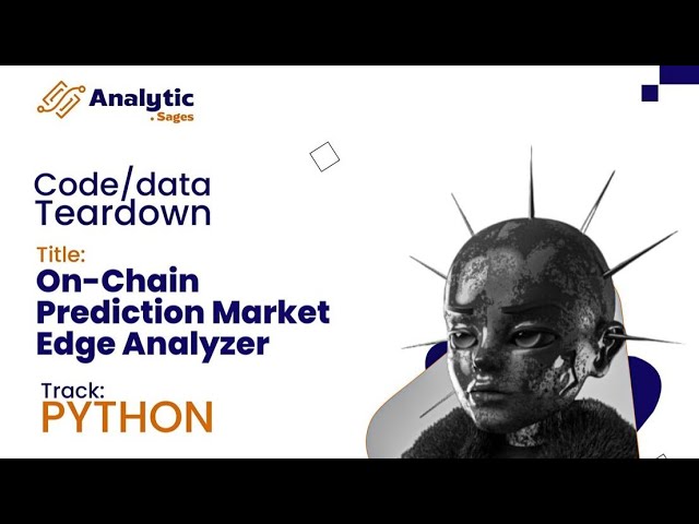On‑Chain Prediction Market Edge Analyzer | Python Project Walkthrough | Code/Data Teardown