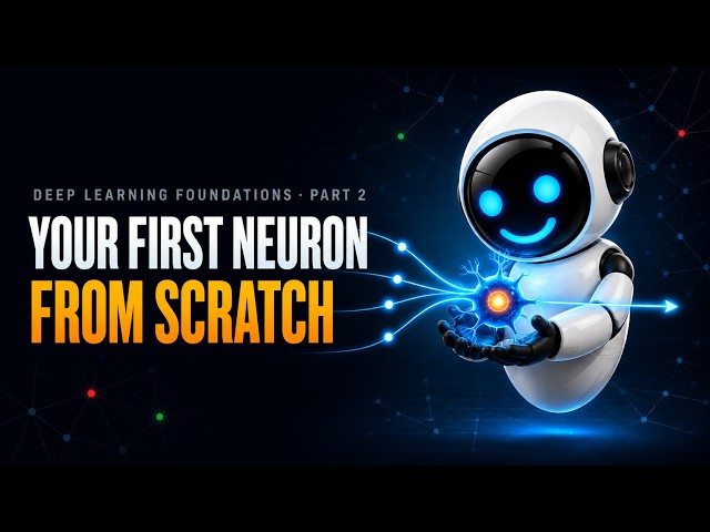 Building Your First Neuron From Scratch | Deep Learning Foundations #2