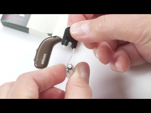 Oticon More miniRITE R or miniRITE T with MicroShell