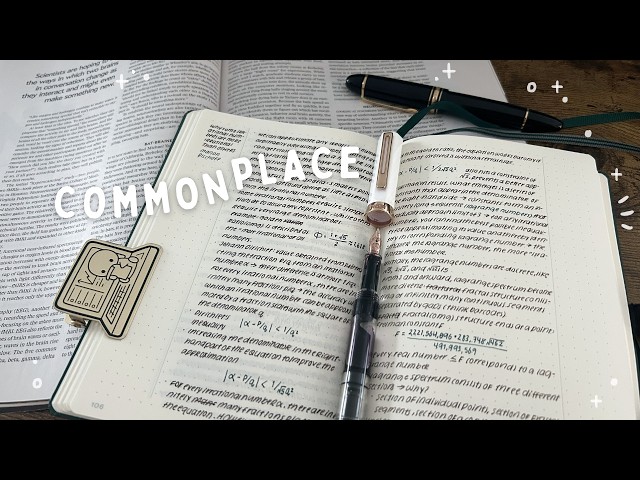 All About My Commonplace Journal