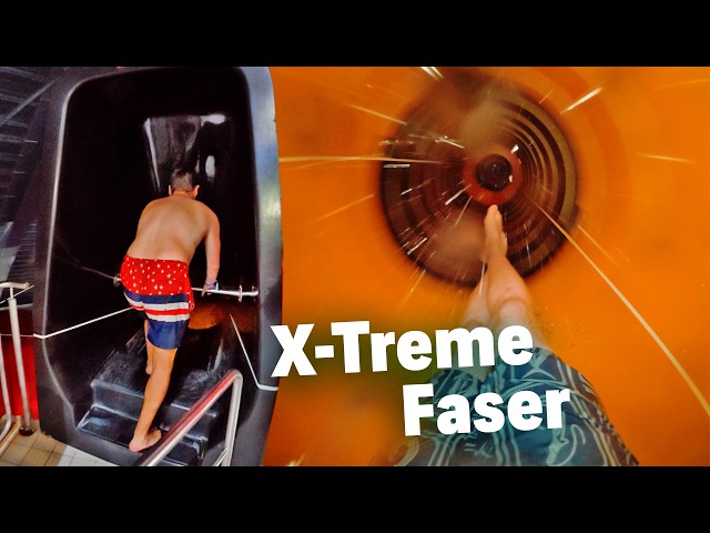 Insane X-Treme Faser Water Slide at Galaxy Erding | 2026 POV!