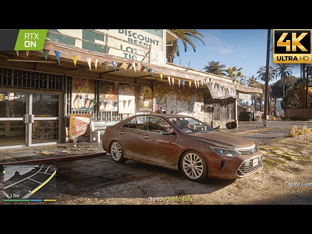 GTA 5 Enhanced 4k Ray Tracing + DLSS 5 = INSANE Graphics | RTX 5090 PC Gameplay