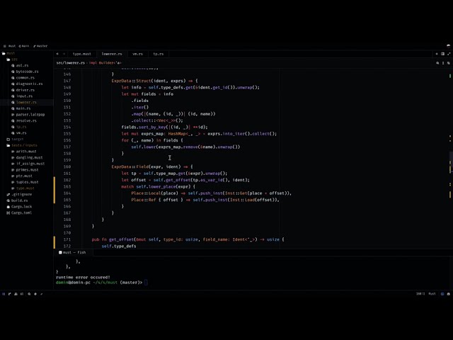 Must #18 — Load and return for structs