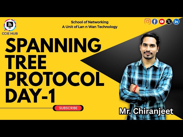 Spanning Tree Protocol (STP) Explained | Day 1 Complete Tutorial | CCNA / CCNP | CCIE Hub