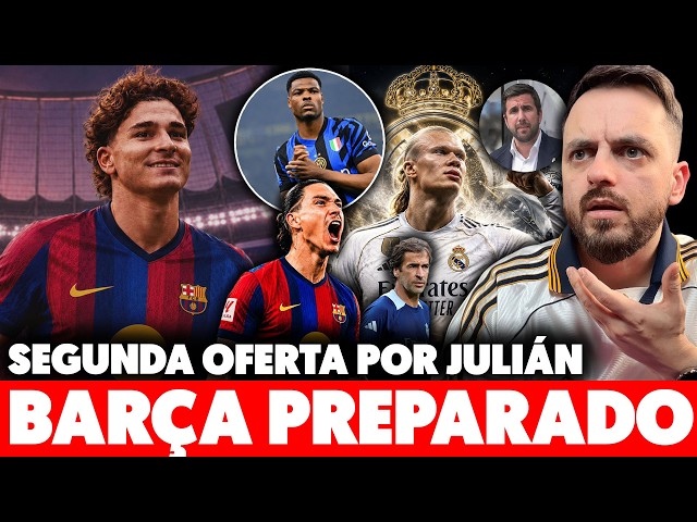 💥¡¡La OFERTA que PREPARA el BARÇA por JULIÁN ÁLVAREZ!! ¿o FICHARÁN a DARWIN NÚÑEZ? · OPCIÓN DUMFRIES