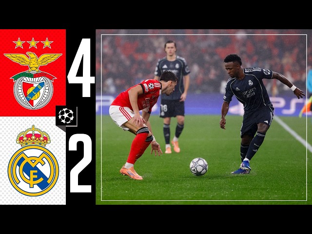 RESUMEN | Benfica 4-2 Real Madrid | Champions League