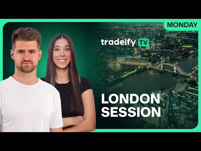 LONDON SESSION LIVE! | Tradeify TV | MONDAY 8/17/26