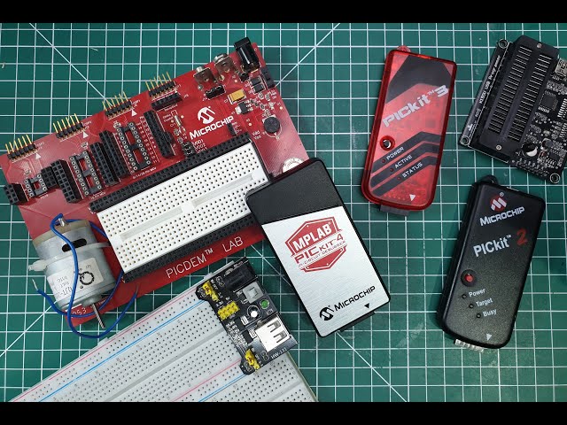 Programming PIC Microcontrollers using C Language. № 2 - PICkit debuggers/programmers + dev. boards