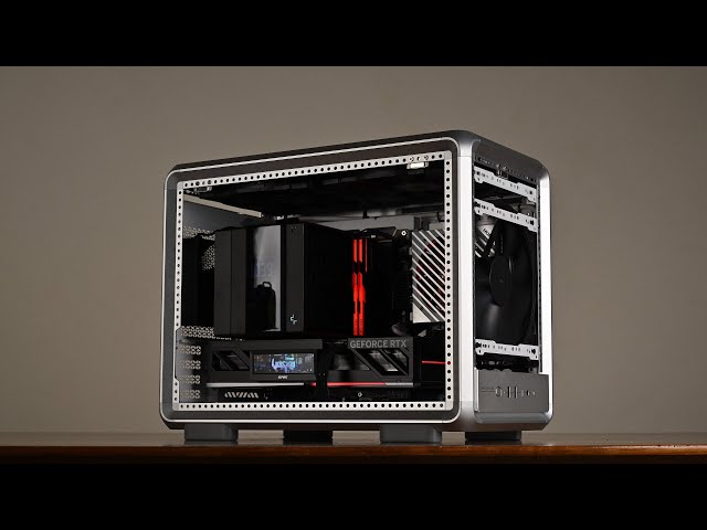 Is This The Best Silver Mesh Case? 🤔 Cooler Master MF400 Mesh Build (Ryzen 9800X3D)