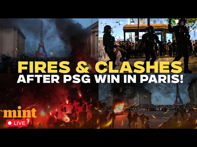 France LIVE | Paris Erupts After PSG Victory | Clashes, Fires and Arrests Reported