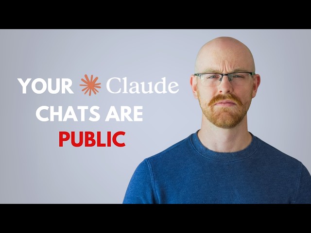 Your Claude Chats are not Private