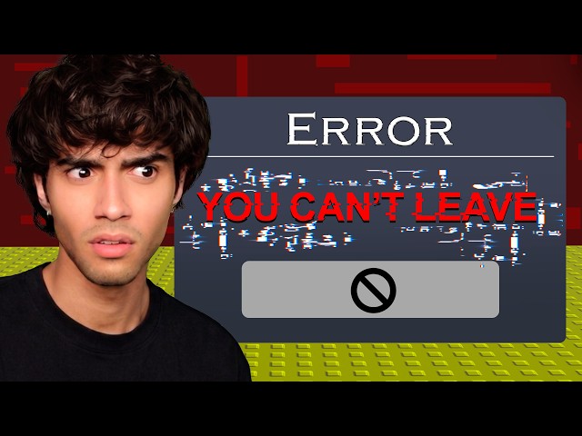Warning: You CAN'T LEAVE This Roblox Game..