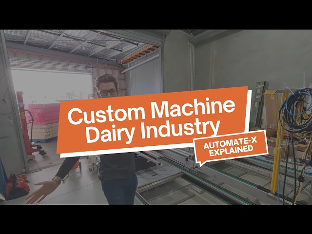 Custom Machine Automation - Dairy Industry