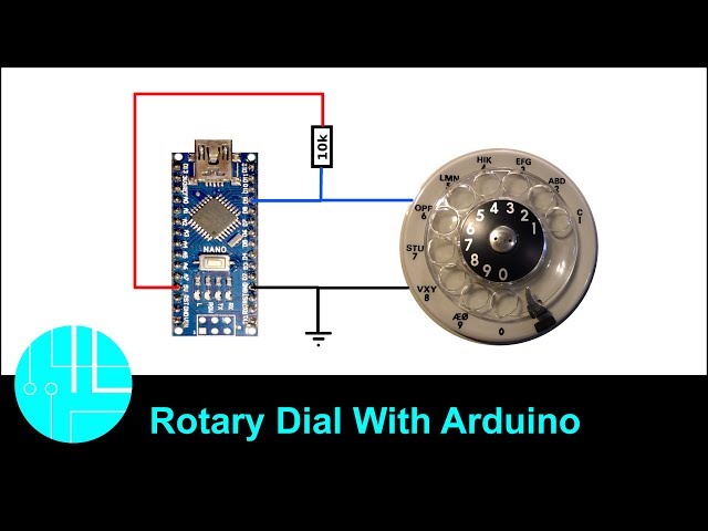 Reading Old Rotary Phone Dial With Arduino