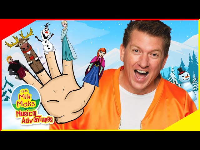 Frozen Finger Family Song | Kids Songs and Nursery Rhymes | The Mik Maks
