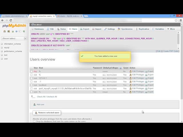 Connecting to MySQL Database in the Jelastic PaaS