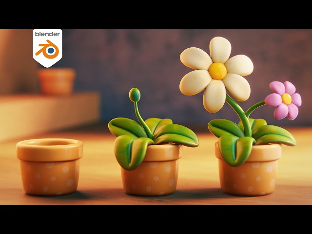 The Easiest Way to Grow Plants in Blender - Step by Step Tutorial