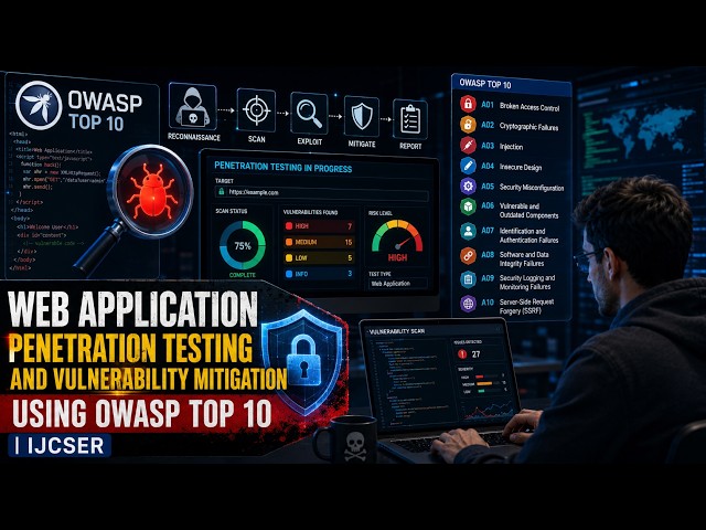 Web Application Penetration Testing and Vulnerability Mitigation Using OWASP Top 10 🔐 | IJCSER