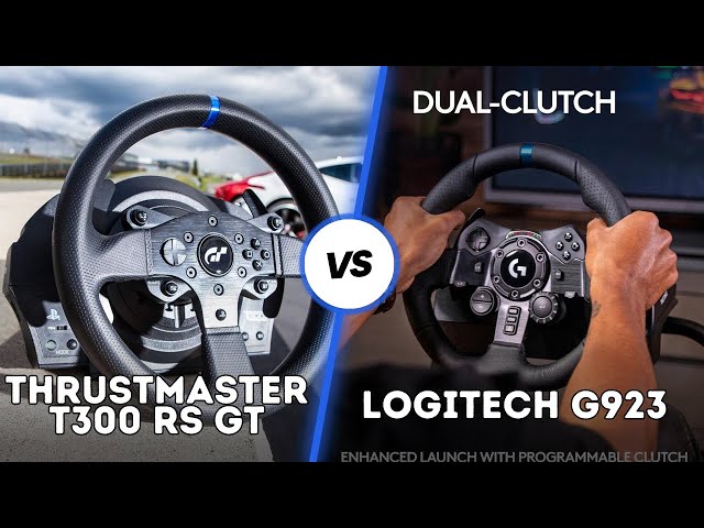 🏁 Thrustmaster T300 RS GT vs Logitech G923: Precisión o Feedback 3D?