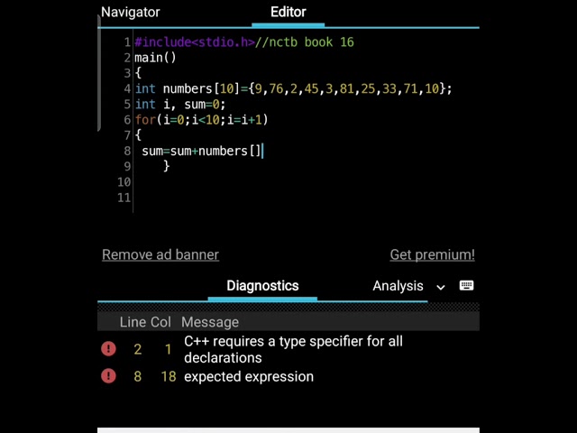 HSC ICT | chapter 5 | Array| Example 16 | programming language