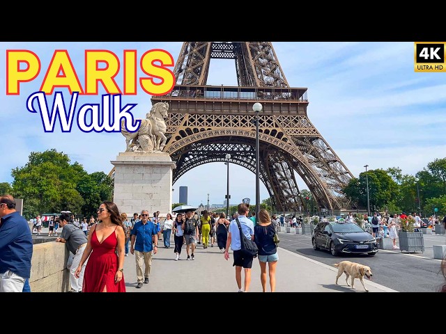 I Spent a Day Around the Eiffel Tower — What I Found Surprised Me | Paris Walk 4K