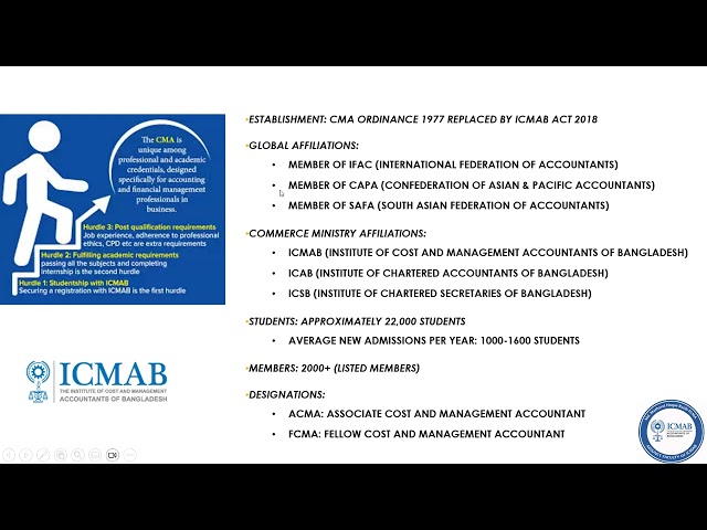 Cost Accounting _Intro Class for ICMAB January to June 2026 session