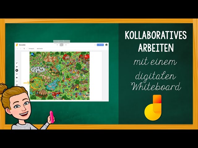 Kollaboratives Arbeiten mit einem digitalen Whiteboard (Google Jamboard)